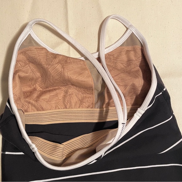 Lululemon striped Racerback Top - Picture 6 of 6